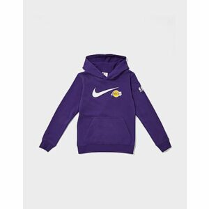 Nike NBA LA Lakers Hoodie Junior, Purple