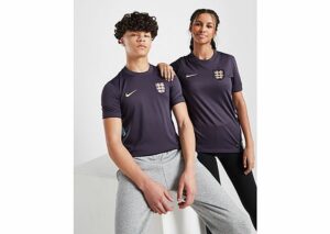 Nike England 2024 Auswärts Shirt Kinder, Purple