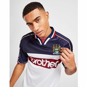 Score Draw Manchester City FC '98 Retro Away Shirt Herren - Herren, White