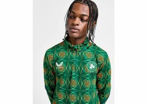 Castore Republic of Ireland Matchday 1/4 Zip Top - Herren, Green