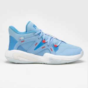 Kinder Basketball Schuhe halbhoch Philadelphia Sixers NBA - 900 Mid-3 blau