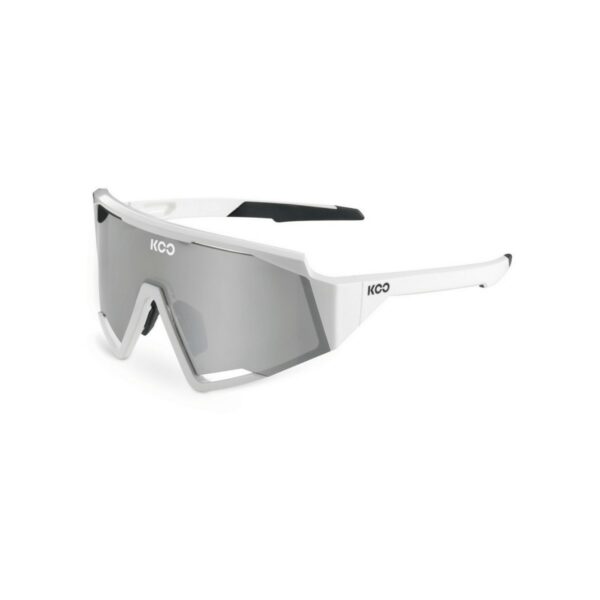 KOO Spectro Brille Weiß Silber Linse