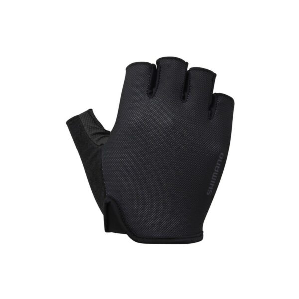 Kurze Shimano Airway Schwarze Handschuhe, Größe S