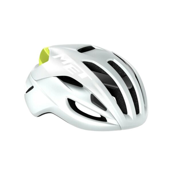 MET Rivale MIPS Helm Limited Edition Weiß Gelb, Größe S