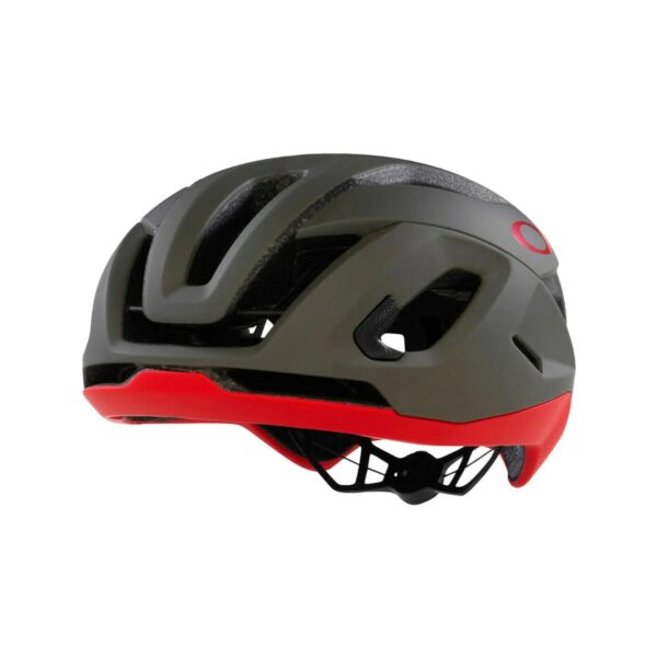 Oakley ARO5 Race Mips Schwarz-Rot Helm, Größe L (56-60 cm)