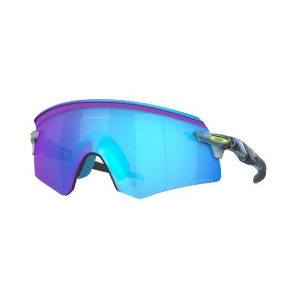 Oakley Encoder Brillen mit Prizm Saphir Gläser blau blau schwarz