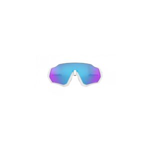 Oakley Fliegerjacke Brille Mattweiß Prizm Saphir Iridium