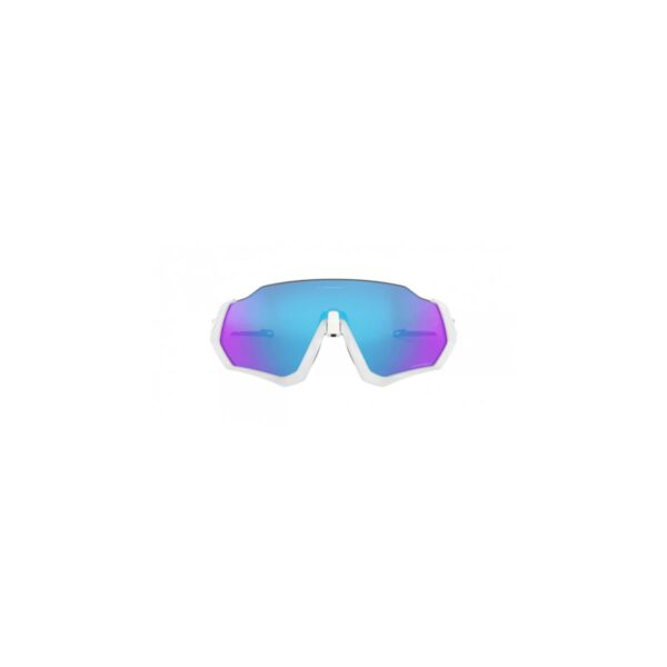 Oakley Fliegerjacke Brille Mattweiß Prizm Saphir Iridium