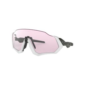 Oakley Fliegerjacke Mattgrau Carbon Prizm Low Light Brille