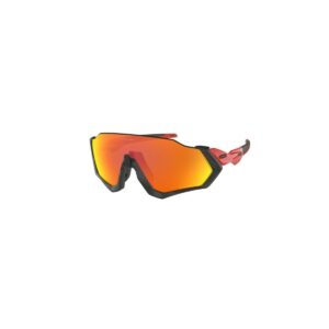 Oakley Fliegerjacke Prizm Ruby Polarisierte schwarze Sonnenbrille