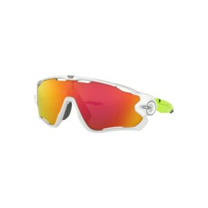 Oakley Jawbreaker Origins Brille White Prizm Ruby