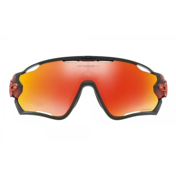 Oakley Jawbreaker Ruby Fade Fahrradbrille Prizm Ruby Lens