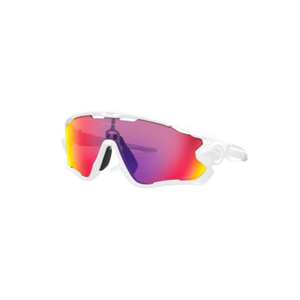 Oakley Jawbreaker Weiß Brille Linsen Prizm Road