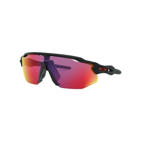 Oakley Radar Ev Advancer Polierte schwarze Prizm Road Cycling Brille