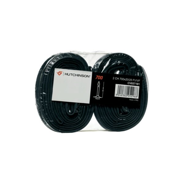 Pack 2 Hutchinson 25-700X20 Ventil Presta 48mm Kammern