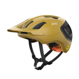 POC Axion Race MIPS Helm Dunkelgelb Matt, Größe M
