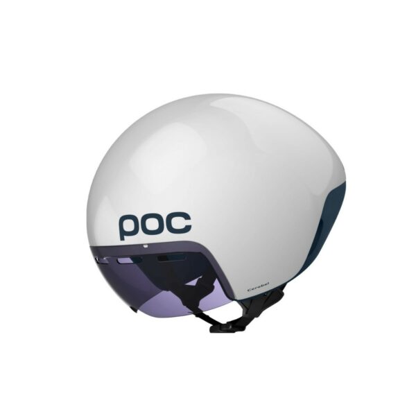 POC Cerebel Weiß Blau Helm, Größe M