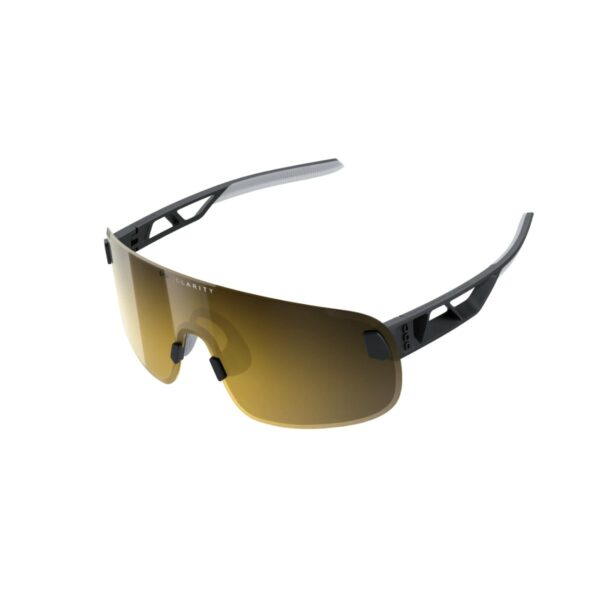 POC Elicit Goggles Schwarze Linse Gold Violett