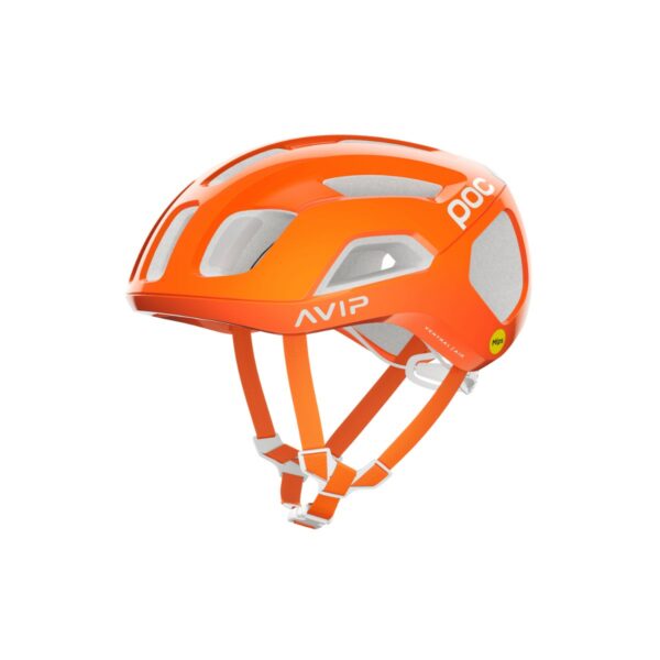 POC Ventral Air Mips Helm Orange Weiß, Größe M