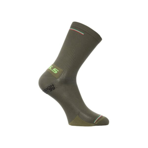 Q36.5 Kompressionswollsocken Olivgrün, Größe 44-47