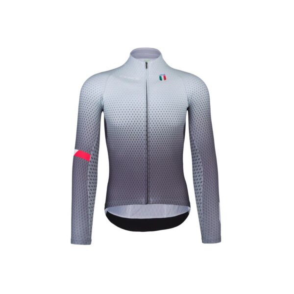 Q36.5 Langarm R2 Made in Italy Grünes Trikot, Größe L