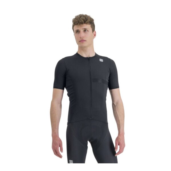 Radtrikot Kurze Ärmel Sportful Matchy Schwarz, Größe M