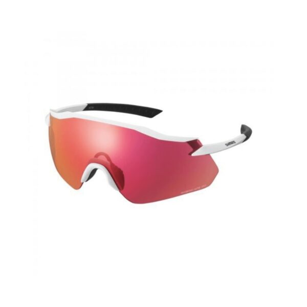 Shimano SPARK weiße Ridescape Rennradbrille