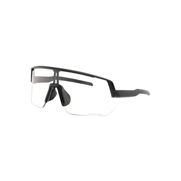 Shimano Technium L Brille Schwarz Transparentes Glas