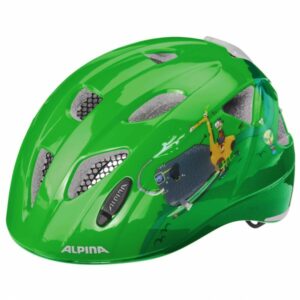 Alpina - Kid's Alpina Ximo Flash - Radhelm Gr 45-49 cm;47-51 cm;49-54 cm gelb;grün;türkis;weiß