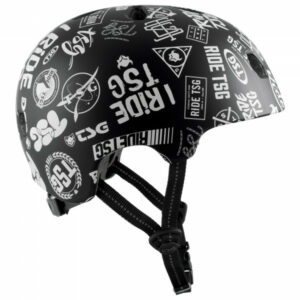 TSG - Meta Graphic Design - Radhelm Gr L/XL - 58-60 cm grau/schwarz