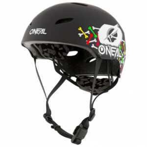 O'Neal - Kid's Dirt Lid Youth Helmet Skulls - Radhelm Gr M - 49-50 cm grau/schwarz