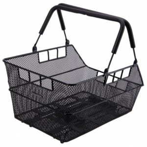 CONTEC - Gepäckträger-Korb Mocca RT - Gepäckträger Gr 45 x 31 x 22 cm schwarz