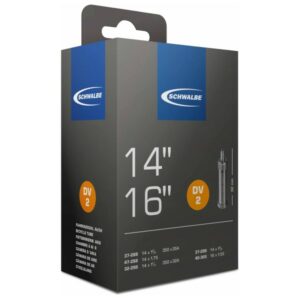 Schwalbe - 14/16'' Schlauch Nr. 2 32/47-288/305 - Fahrradschlauch Gr 14-16'' x 1,375-1,75'' - 32/47-288/305 schwarz