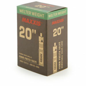 Maxxis - Welterweight 20'' (Breite: 1,5-2,5'') - Fahrradschlauch Gr 20'' - 1,5-2,5'' schwarz