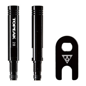 Topeak - Valve Extender 28 mm (2er Set) - Reifen- & Schlauchzubehör Gr One Size schwarz