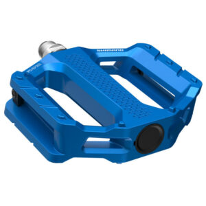 Shimano - Pedal PD-EF202 - Plattformpedale beige;blau;rot;schwarz/grau