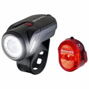 Sigma Sport - Aura 45 USB K-Set - Fahrradlampen-Set schwarz