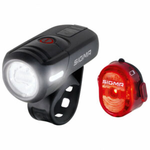 Sigma Sport - Aura 45 USB K-Set - Fahrradlampen-Set schwarz