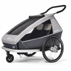 Croozer - Croozer Kid Keeke 2 - Kinderanhänger grau