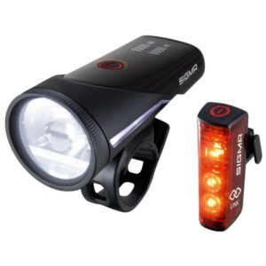 Sigma Sport - Aura 100 Set w/ Blaze Link - Fahrradlampen-Set schwarz