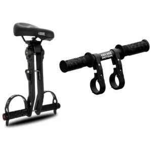 Kids Ride Shotgun - MTB Front Kindersitz/Lenker Combo Set - Fahrradkindersitz Gr One Size schwarz