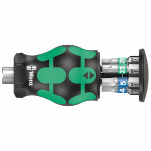 Wera - Kraftform Kompakt Stubby Magazin 3 - Fahrradwerkzeug Gr One Size schwarz/grün