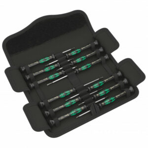 Wera - Kraftform Micro 12 Universal 1 - Fahrradwerkzeug Gr One Size schwarz/grün
