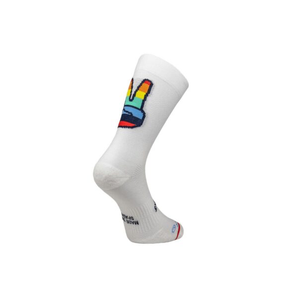 Sporcks Hände hoch Socken weiß, Größe S