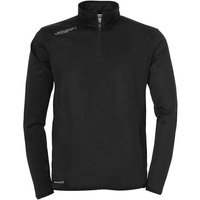 uhlsport Essential Ziptop Schwarz Weiss F01