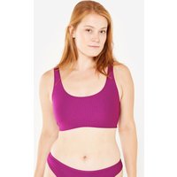 Bikini-Oberteil Damen Bustier strukturiert - Aurely lila