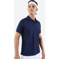 Herren Poloshirt kurzarm Tennis - Essential marineblau