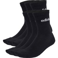Linear gepolsterte Crew Socken im 6er-Pack
