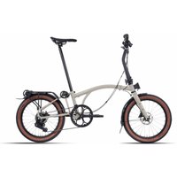 Brompton G Line Roller Frame - 20 Zoll 8K Faltrad - Traildust White