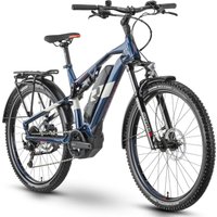 Raymon CrossRay FS E 4.0 dark blue/light grey/red 27,5" 500 Wh Diamant